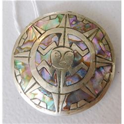 Antique Mexican Pin or Pendant