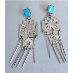 Sterling Silver & Turquoise Earrings