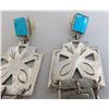 Image 3 : Sterling Silver & Turquoise Earrings