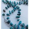 Image 4 : Turquoise Nugget & Silver Necklace