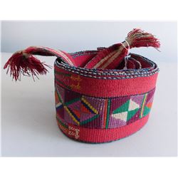 Antique Belt Weaving