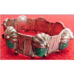 Mexican Sterling Link Bracelet