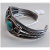 Image 4 : Sterling Silver & Turquoise Cuff