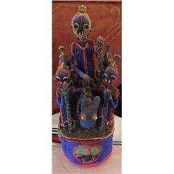 Yoruba Nigerian Beaded Crown