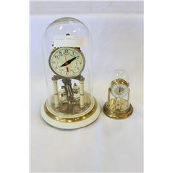 TWO ROTARY CLOCKS AS IS