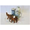 Image 1 : CARVED ELEPHANTS AND BEER STEINS
