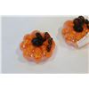 Image 2 : TWO ART GLASS PUMPKINS