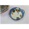 Image 2 : NORITAKI MORIMURA LUSTRE DISH AND SATSUMA OVAL VASE