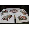 Image 1 : LOT OF UNFRAMED NATIVE PRINTS