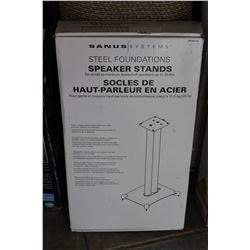 PAIR OF NEW SPEAKER STANDS IN BOX