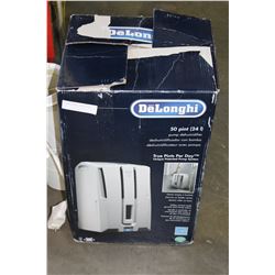 AS NEW DELONGHI DEHUMIDIFIER