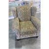 Image 1 : MODERN UPOLSTERED WINGBACK CHAIR