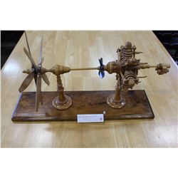 HAND MADE WOOD WHIRLY GIG