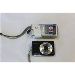 2 DIGITAL CAMERAS