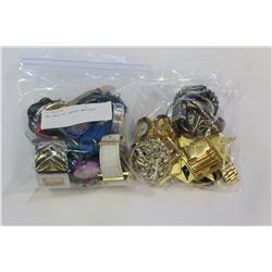 TWO BAGS OF LADIES WATCHES