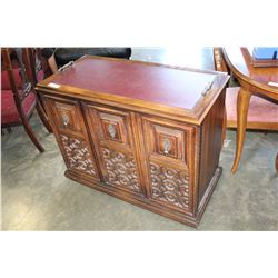 CARVED OAK CASED SERVER