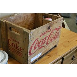 ANTIQUE COKE BOX