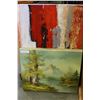 Image 1 : THREE SIGNED CANVAS PICTURES