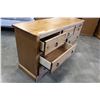 Image 2 : PINE 7 DRAWER DRESSER