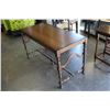 Image 1 : ANTIQUE OAK HALL TABLE