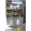 Image 1 : THREE LARGE SILVER FRAMED MIRRORS