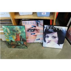 LOT OF CANVAS PRINTS