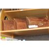 Image 2 : LOT OF CARVED EASTERN LETTER BOXES