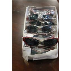 BOX OF 12 NEW RYDER SUNGLASSES 'JOLT' RETAIL $39.00 EACH