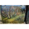 Image 1 : ORIGINAL PAINTING BY OTTO JEGODTKA 'GROVE OF PAPER BIRCH'