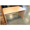 Image 1 : MAPLE DESK WITH COMPUTER DRAWER