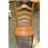 Image 2 : PINE LADDER BACK CHAIR