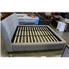 Image 2 : BRAND NEW KINGSIZE GREY FABRIC BED FRAME