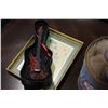 Image 3 : VINTAGE TIN ICE BUCKET AND SMALL PICTURE AND COLLECTIBLE MINITURE GUITAR
