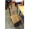 Image 1 : THREE MICROFIBRE SEAT DINING CHAIRS