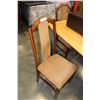 Image 2 : THREE MICROFIBRE SEAT DINING CHAIRS