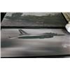 Image 3 : FRAMED FIGHTER PLANE AND WAR SHIP