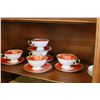 Image 2 : MID CENTURY GERMAN CUPS AND SAUCERS