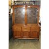 Image 1 : VERY NICE FRUITWOOD CHINA CABINET BY GIBBARD