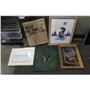 Image 1 : HONOLULU BOMBING NEWSPAPERS AND LOT OF PAINTINGS