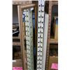 Image 1 : GOLD FRAMED BEVELLED DRESSING MIRROR AND SMALL WALL MIRROR