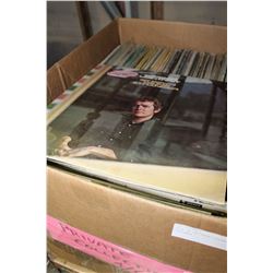 BOX OF PRIVATE COLLECTION RECORDS