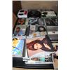 Image 1 : LARGE TRAY OF CD'S CD PLAYERS AND HEADPHONES