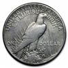 Image 2 : 1921 Silver Peace Dollar VG/VF RARE DATE