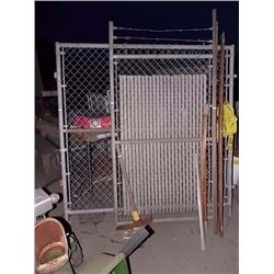 CHAIN LINK GATE - 6' X 6'