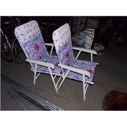 LAWN CHAIRS - 2 TTL