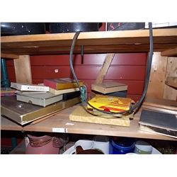 SHELF OF COLLECTOR CARDS