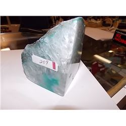 LARGE BLUE BRAZILIAN AGATE - ~ 5 X 4"