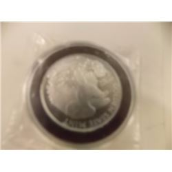 ART ROUND - 1/2 TROY OUNCE .999 FINE SILVER - GOLDEN STATE MINT - WALKING LIBERTY / EAGLE MOTIF - EN