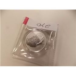 SILVER COIN - 2013 CDA  ARCTIC WHALE - $20 FACE VALUE - 1/4 OUNCE .9999 FINE SILVER