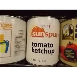 SUN SPUN TOMATO KETCHUP - 2.84L - 3 TTL
